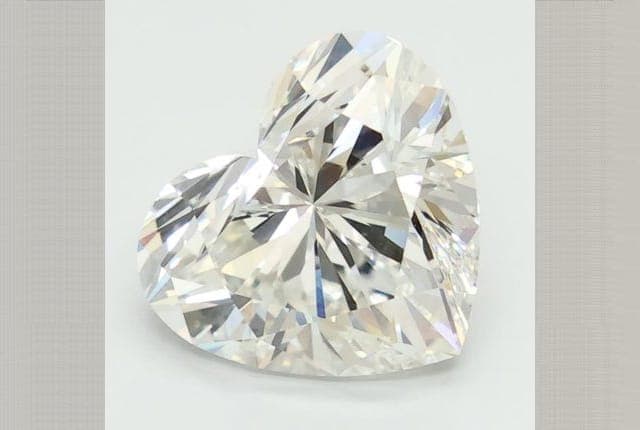 IGI | 3.5ct | Heart | F | VVS2 | Very Good