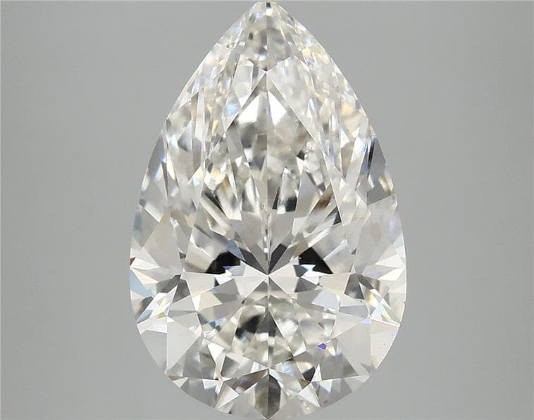 IGI | 4.82ct | Pear | F | VS1 | Ideal