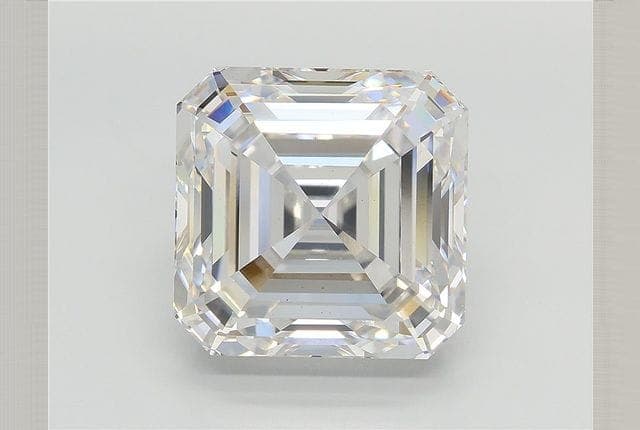 10.07ct | Asscher | F | VS2 | Very Good