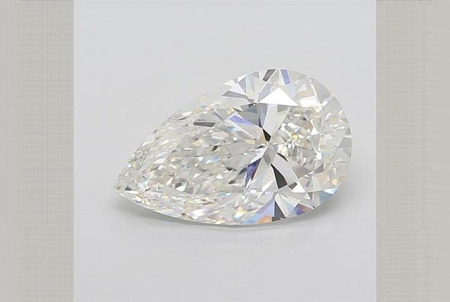 IGI | 5.51ct | Pear | F | VVS1 | Ideal