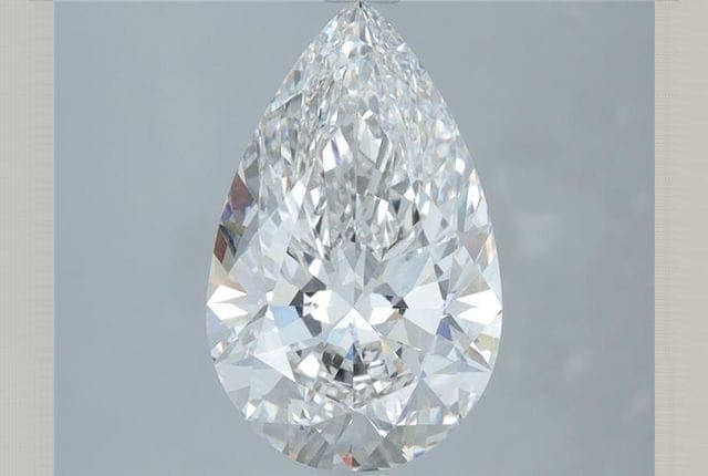 IGI | 2.84ct | Pear | F | VS1 | Ideal