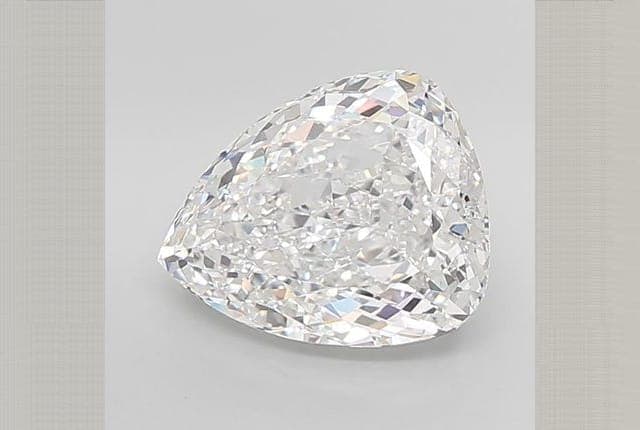 10.42ct | Pear | E | VVS2 | Very Good