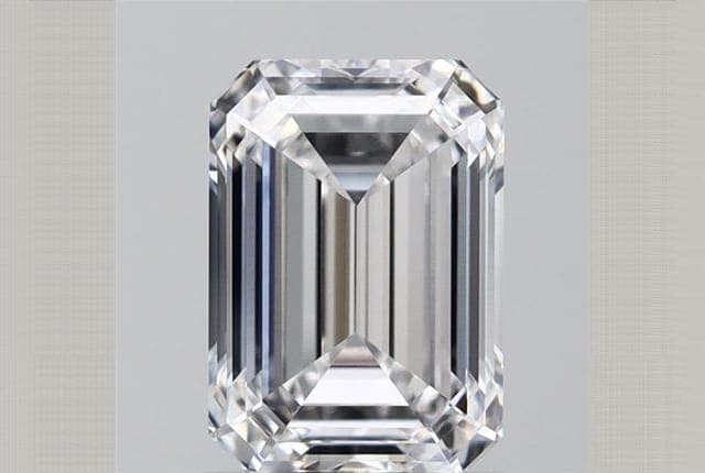 1.25ct | Emerald | D | VVS2 | Ideal