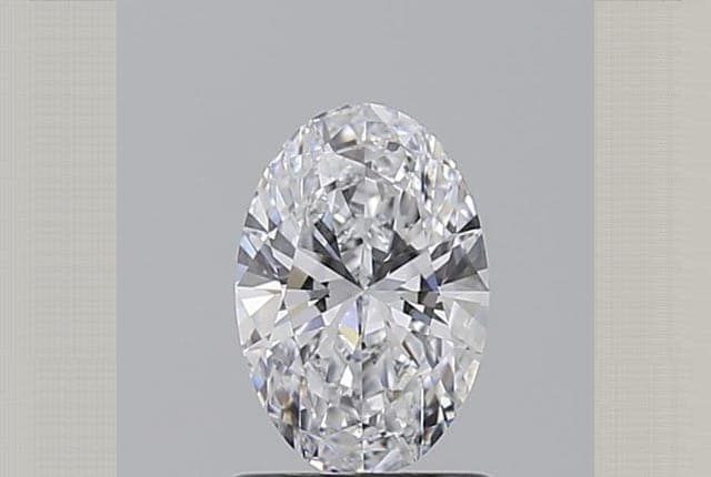 0.85ct | Oval | D | VVS1 | Ideal
