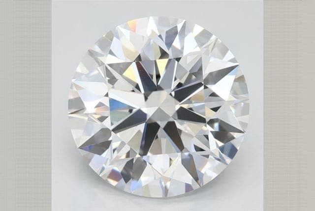 3.46ct | Round | D | VVS1 | Ideal