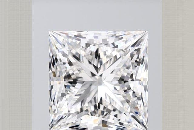 6.45ct | Princess | F | VVS2 | Ideal