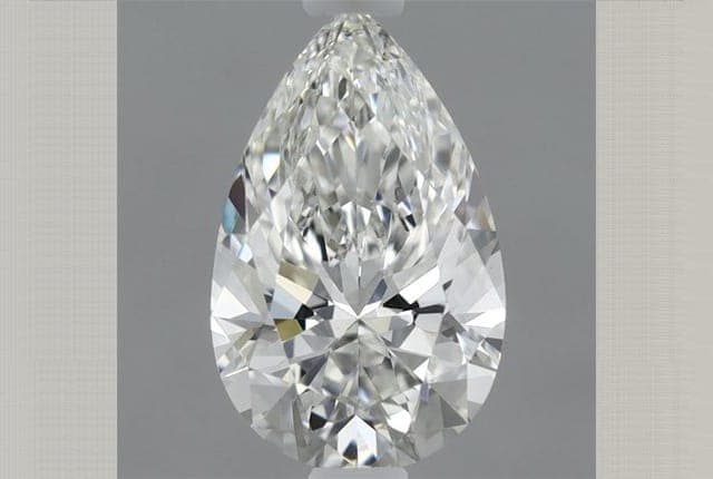 6.54ct | Pear | F | VVS2 | Good