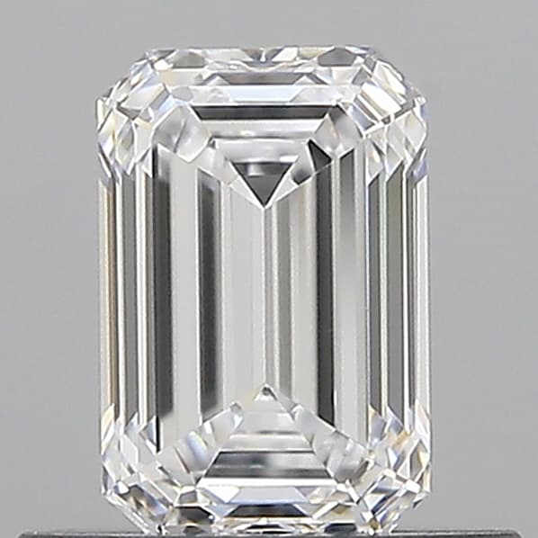 0.56ct | Emerald | D | IF | Ideal