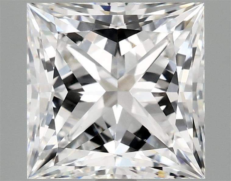 IGI | 4.09ct | Princess | E | VS1 | Ideal