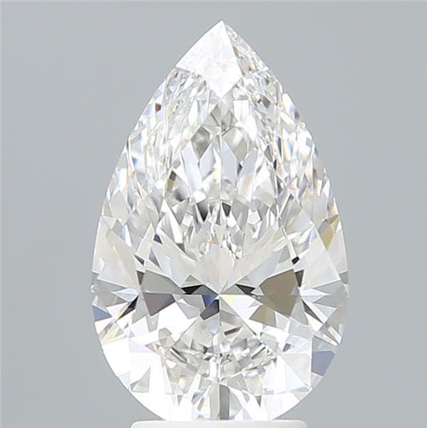 3.66ct | Pear | E | VVS2 | Excellent