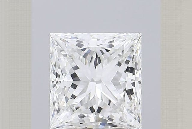 IGI | 3.11ct | Princess | F | VVS2 | Ideal
