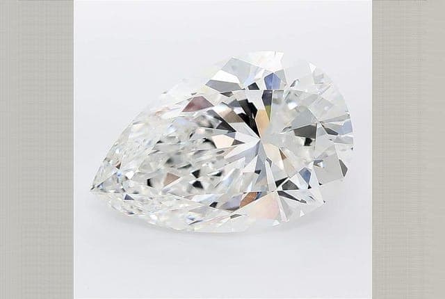 6.55ct | Pear | E | VVS2 | Ideal