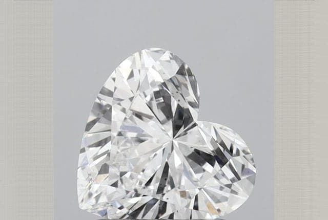 0.98ct | Heart | D | VS2 | Ideal