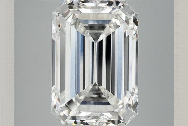 11.07ct | Emerald | F | VVS2 | Ideal