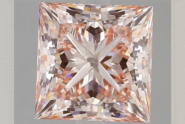 4.35ct | Princess | FANCY | VS2 | Ideal