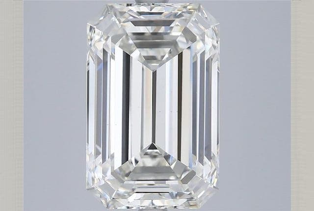 6.05ct | Emerald | H | VS1 | Excellent