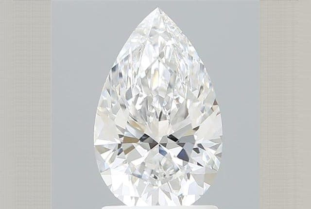 IGI | 1.65ct | Pear | D | VVS2 | Excellent