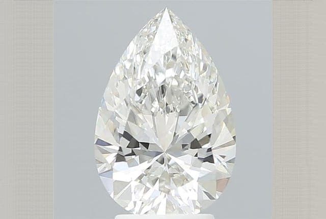 IGI | 3.27ct | Pear | F | VVS2 | Excellent