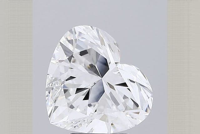 4.57ct | Heart | E | VS1 | Ideal