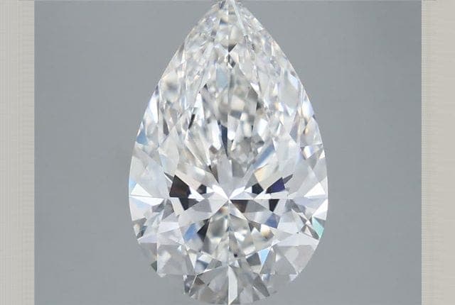 4.48ct | Pear | F | VS1 | Excellent