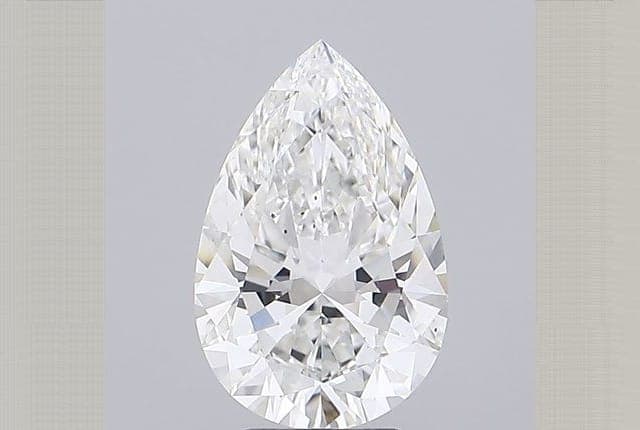 IGI | 4.1ct | Pear | F | VS2 | Ideal