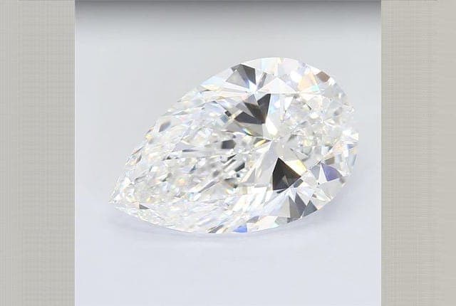 IGI | 18.06ct | Pear | F | VVS2 | Excellent