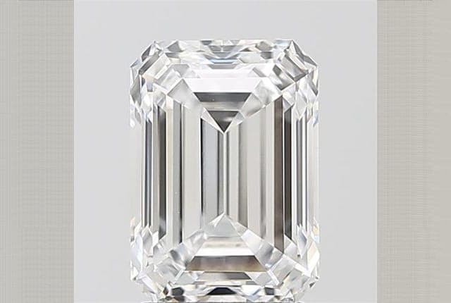 2.96ct | Emerald | D | IF | Excellent