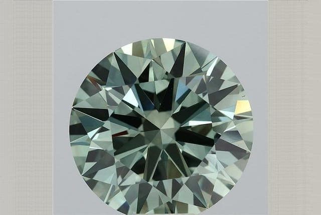 IGI | 12.76ct | Round | FANCY | VS1 | Ideal