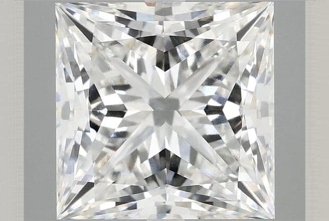5.46ct | Princess | F | VVS2 | Ideal