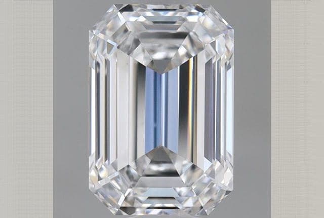 0.75ct | Emerald | D | VVS2 | Excellent