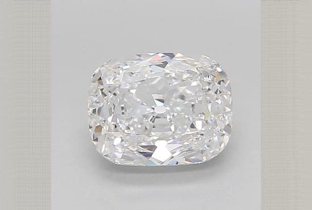 IGI | 3.21ct | Cushion | D | VVS2 | Fair