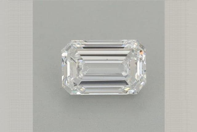 0.69ct | Emerald | D | VS1 | Excellent