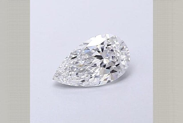 IGI | 0.41ct | Pear | D | VVS2 | Ideal