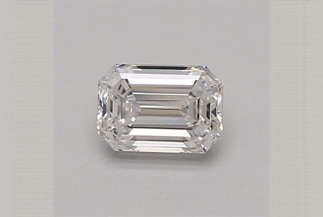 0.46ct | Emerald | D | VVS2 | Very Good