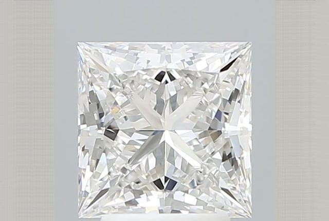 IGI | 3.1ct | Princess | F | VVS2 | Excellent