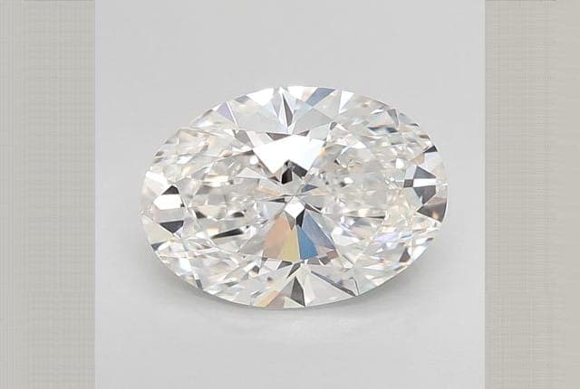 3.55ct | Oval | F | VVS2 | Ideal