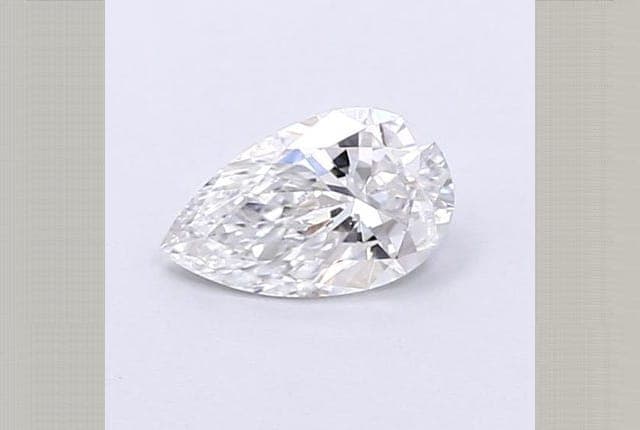 IGI | 0.41ct | Pear | D | VVS2 | Ideal