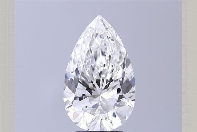 IGI | 3.81ct | Pear | D | VVS1 | Ideal