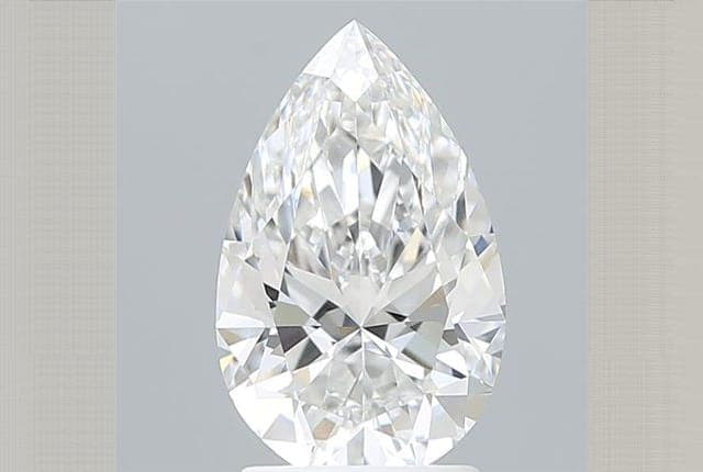2.15ct | Pear | D | VVS2 | Ideal