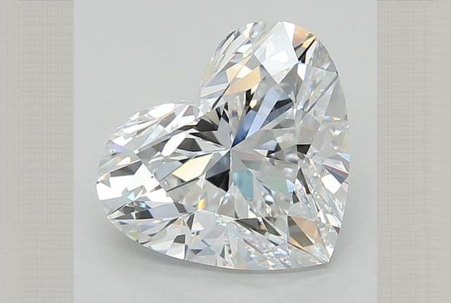 5.3ct | Heart | D | VVS2 | Ideal