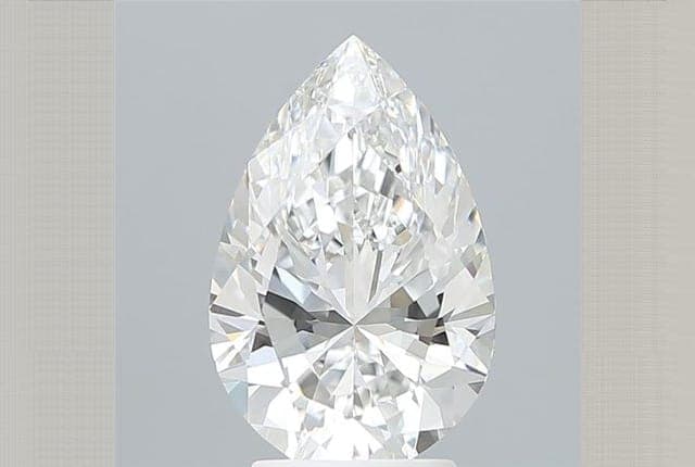 IGI | 3.21ct | Pear | E | VVS2 | Ideal