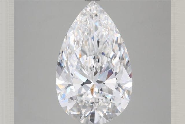 5.16ct | Pear | F | VS1 | Ideal
