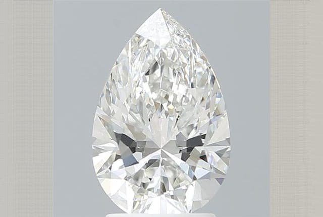 IGI | 2.3ct | Pear | F | VVS2 | Ideal