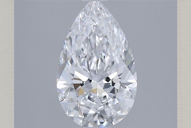 1.25ct | Pear | D | VVS2 | Ideal
