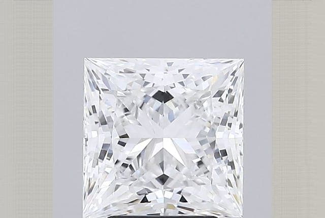 IGI | 3.23ct | Princess | E | VVS2 | Ideal