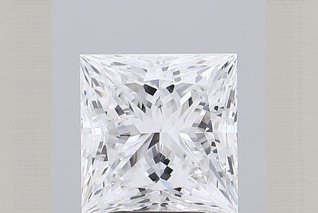 IGI | 3.34ct | Princess | F | VS1 | Ideal
