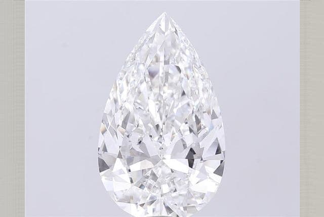 10.51ct | Pear | F | VVS2 | Ideal