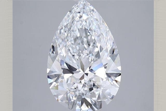 IGI | 3.5ct | Pear | D | VS1 | Ideal