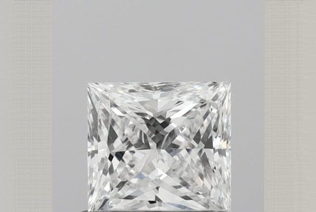 IGI | 0.62ct | Princess | D | VVS2 | Ideal