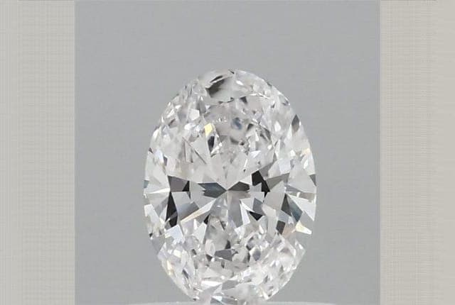 0.56ct | Oval | D | VVS2 | Ideal